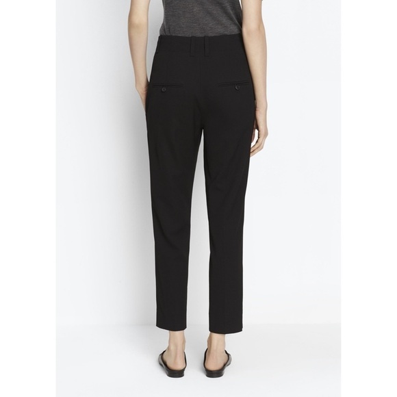 Vince Carrot Shape Coastal Black Trouser Pants 2 - Picture 4 of 12